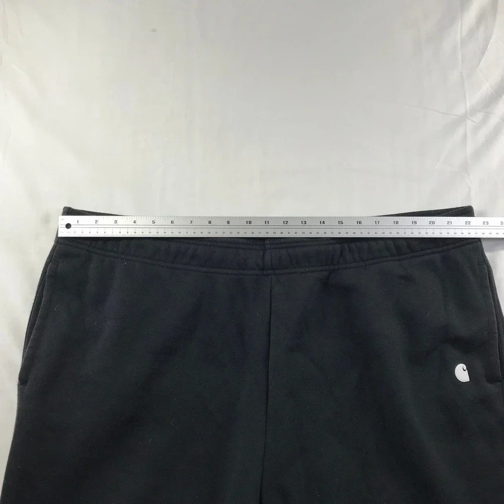 Carhartt Mens 2XL Black Loose Fit Fleece Jogger Sweatpants 105307 BLK